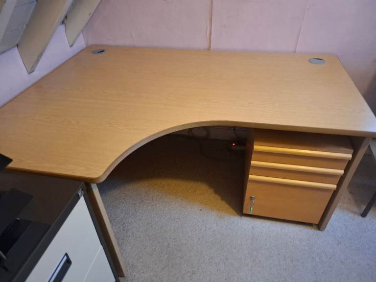 Very solid office desk.