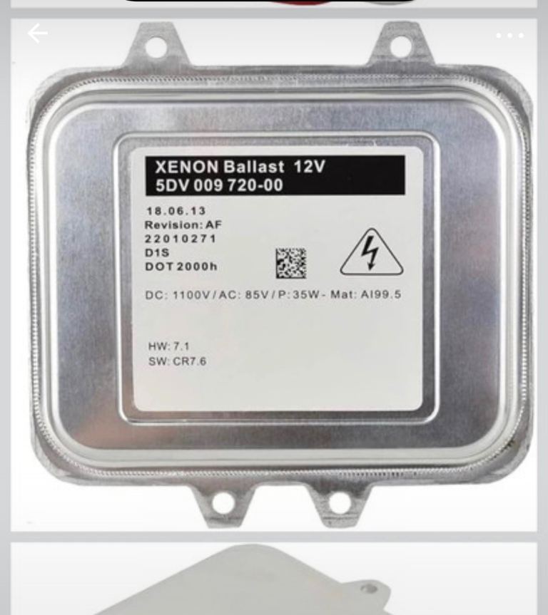 Xenon HID Headlight Lamp Ballast Control,