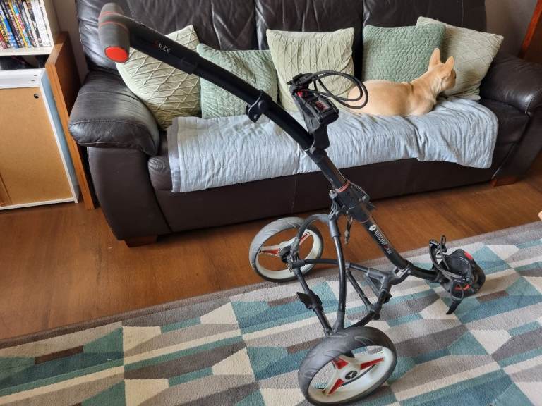 Motocaddy S1 Lite Golf Trolley - Good Condition, Black