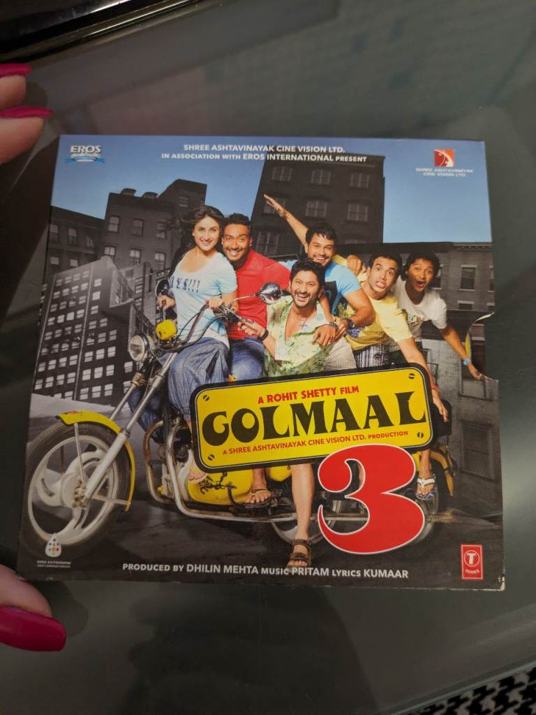 Golmaal 3 Indian Asian 9 Hindi Bollywood Blockbuster Movie Soundtrack Music CD ref 47
