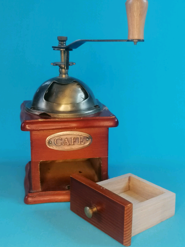 Coffee Grinder Vintage, manual coffee mill. 