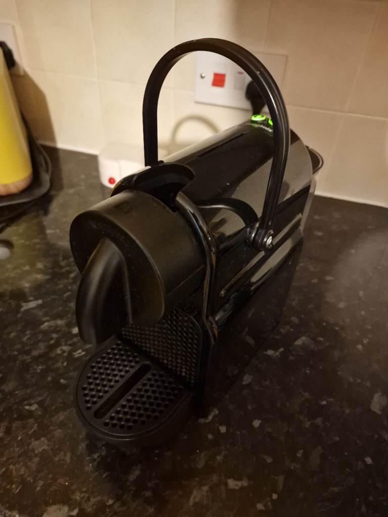 Nespresso Inissia with added extras.