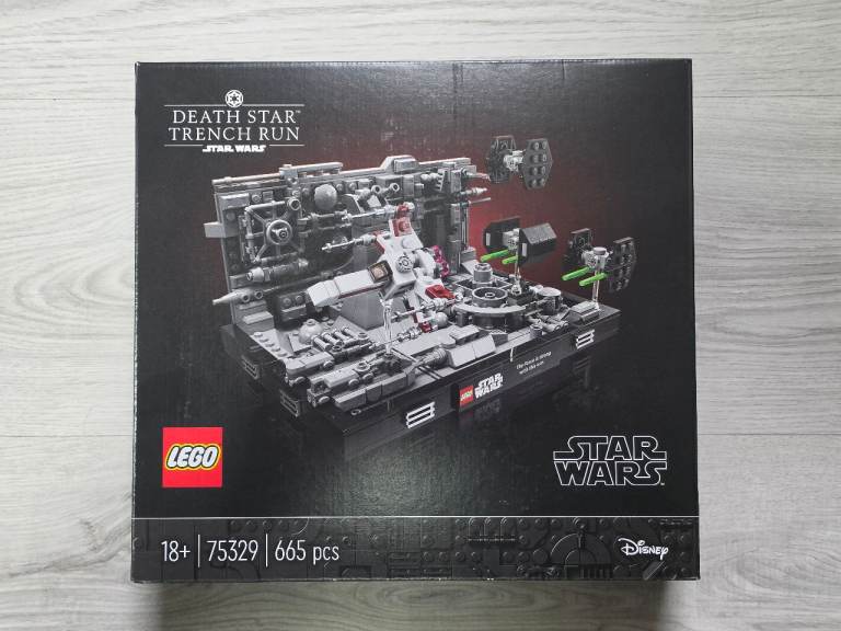 LEGO STAR WARS 75329 Death Star Trench Run Diorama NEW & SEALED