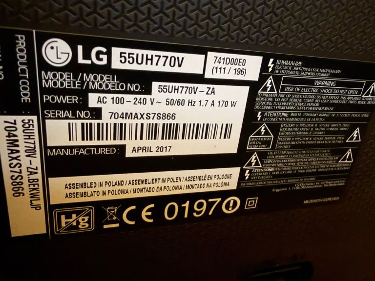 LG55UHD770V