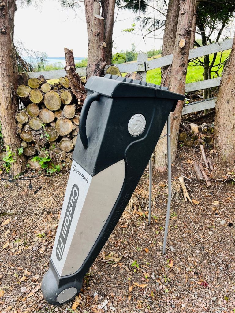 Golf Shop Taylor Made Custom Club Holder Stand Cart Driving Range Kit Bag