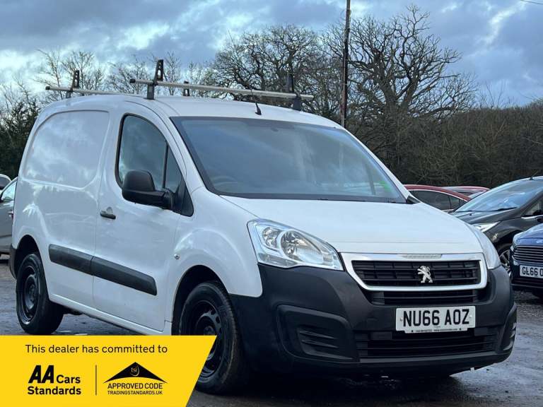 2016 Peugeot Partner 1.6 HDi 850 S L1 4dr PANEL VAN Diesel Manual