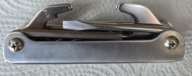 Scuba Diving Multifunction tool - stainless steel - metric and imperial spanners, screwdriver, etc