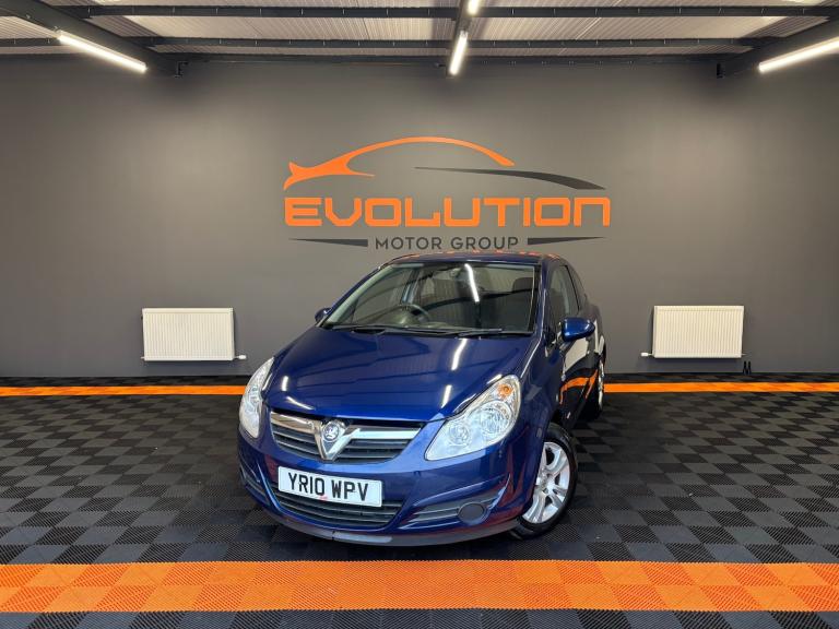 2010 Vauxhall Corsa 1.0i 12V Active 3dr HATCHBACK Petrol Manual