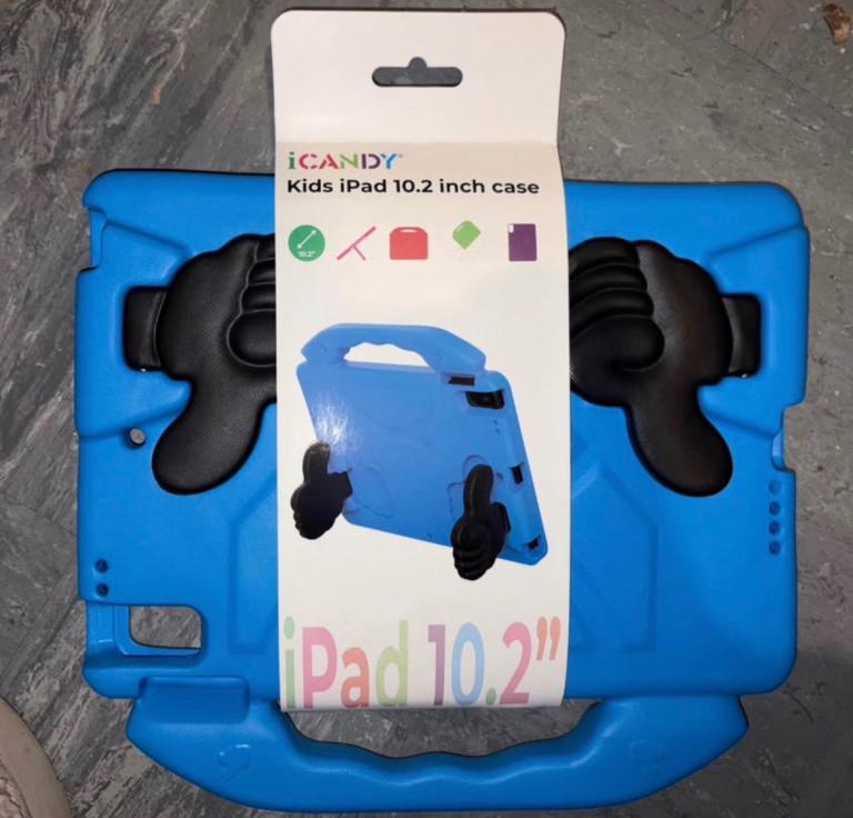 Kids thumbs up blue iPad case
