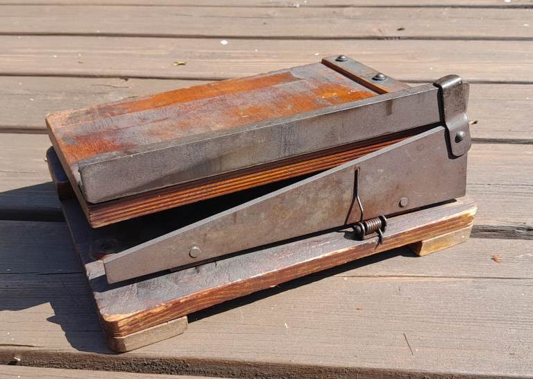 Proper Antique Paper Cutter