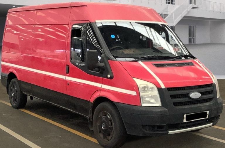 2008 FORD TRANSIT 280 2.4 TDCI 100 LWB M/ROOF 5 SPEED NO VAT 