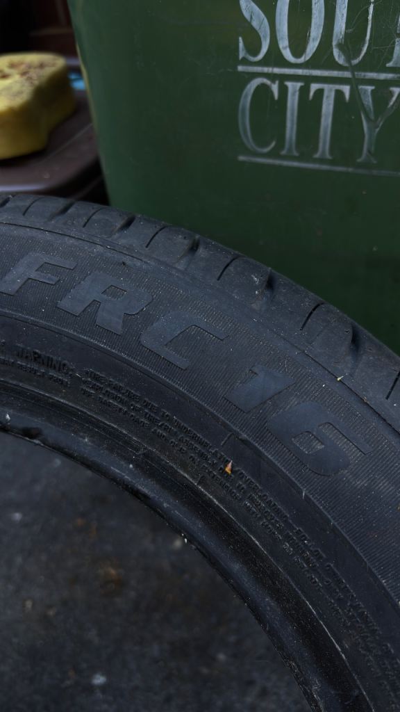 2x Toyota Yaris tyres FREE