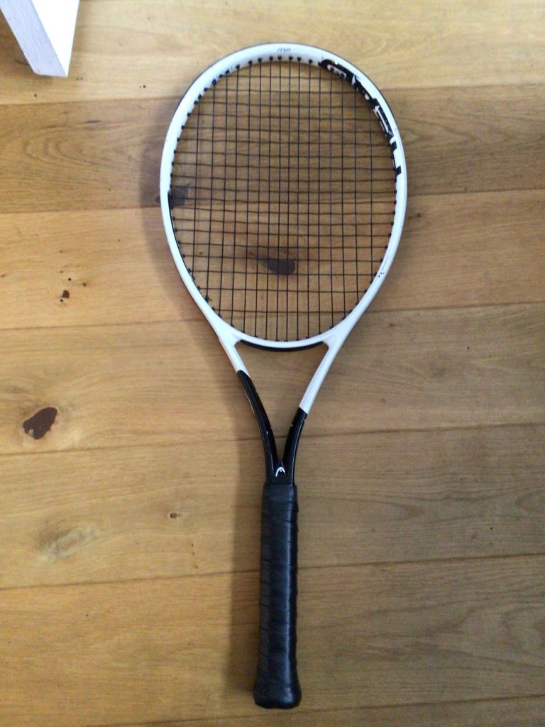 Head Graphene 360+ Speed MP Tennis Racket. New Luxilon Restring 