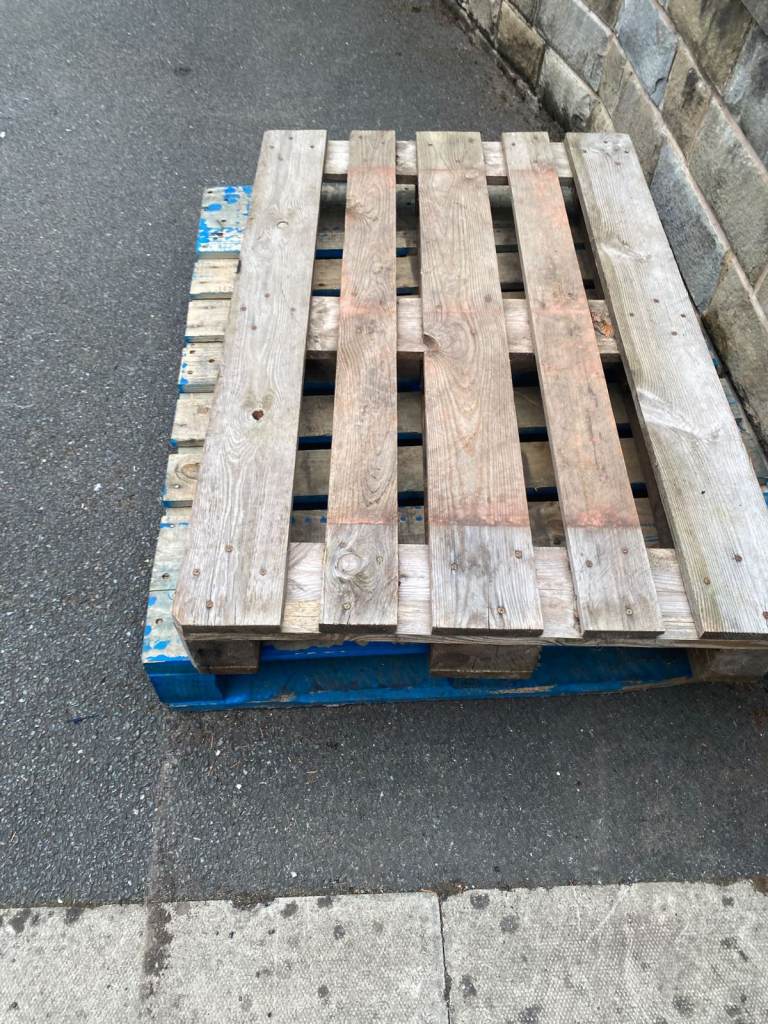 Used Wooden Pallets - Good for Projects or Storage