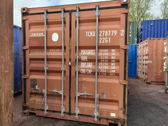 20ft Second Hand Used shipping container – TCKU 2787792