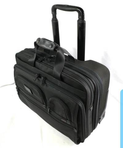 Tumi 26127DH Alpha Deluxe Weald Briefcase | in Paisley