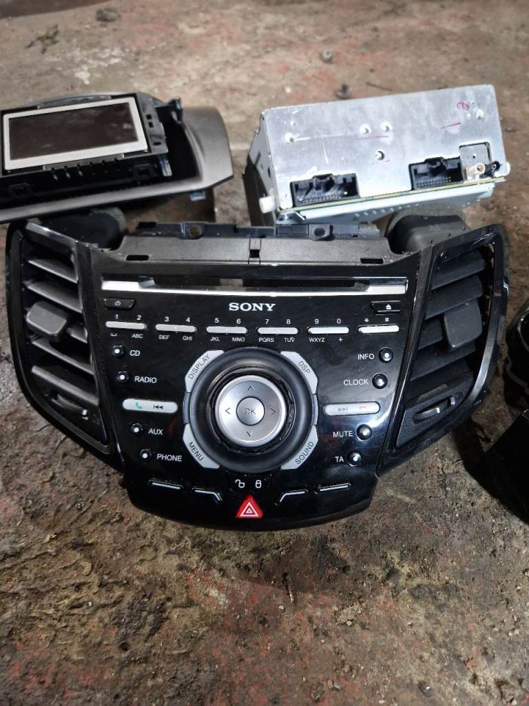 Mk7.5 ford fiesta sony radio 