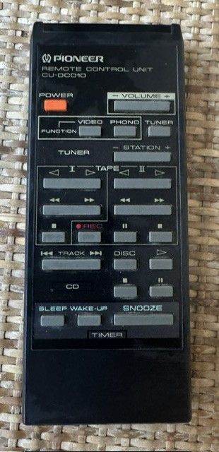 Pioneer CU-DC040 Remote Control Unit