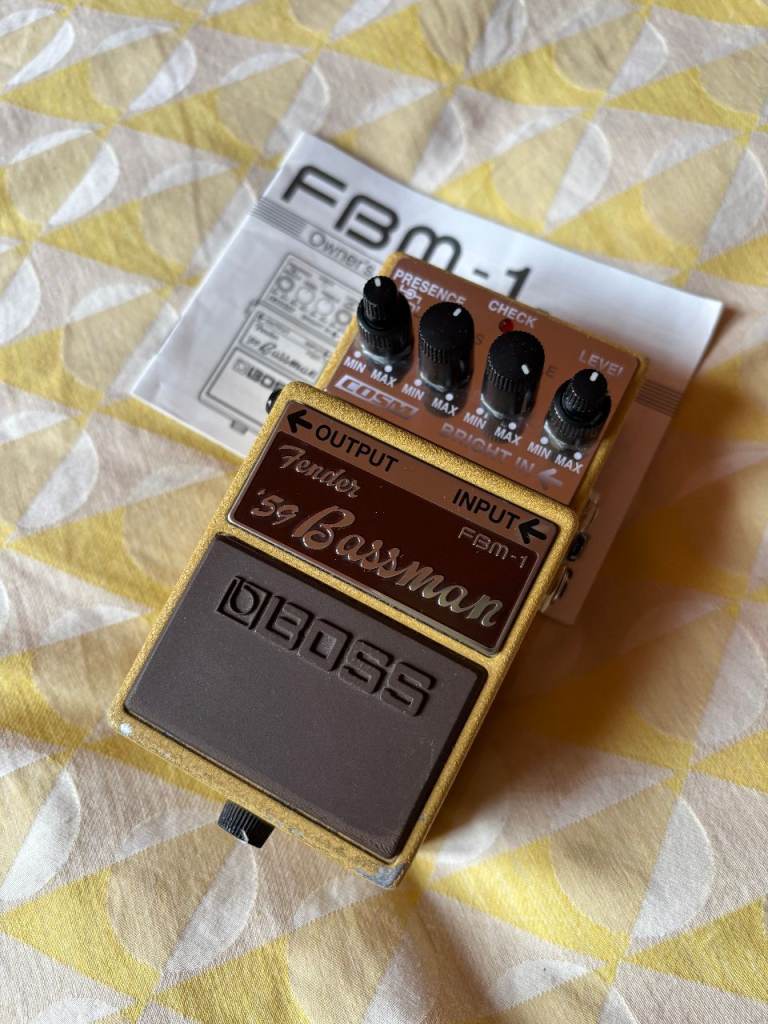 Boss FBM-1 Fender '59 Bassman Overdrive Pedal