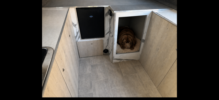 Campervan,Mountain Bike,Dog Bedroom