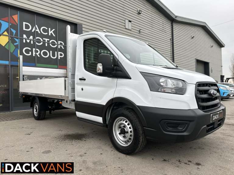 75 Reg, Ford Transit L4 FWD, Single Rear Wheels, Dropside with Tail Lift, 