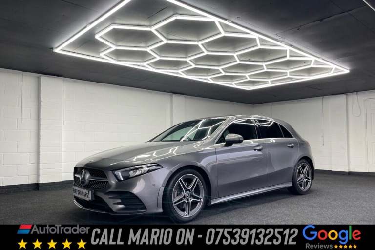 2019 Mercedes-Benz A-Class 1.5 A180d AMG Line (Executive) Hatchback 5dr Diesel 7G-DCT Euro 6 (s/s...