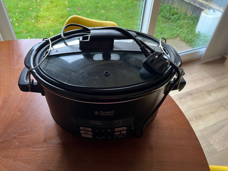 image for Russell Hobbs 25630 6.5L Slow Cooker with Sous Vide - Black