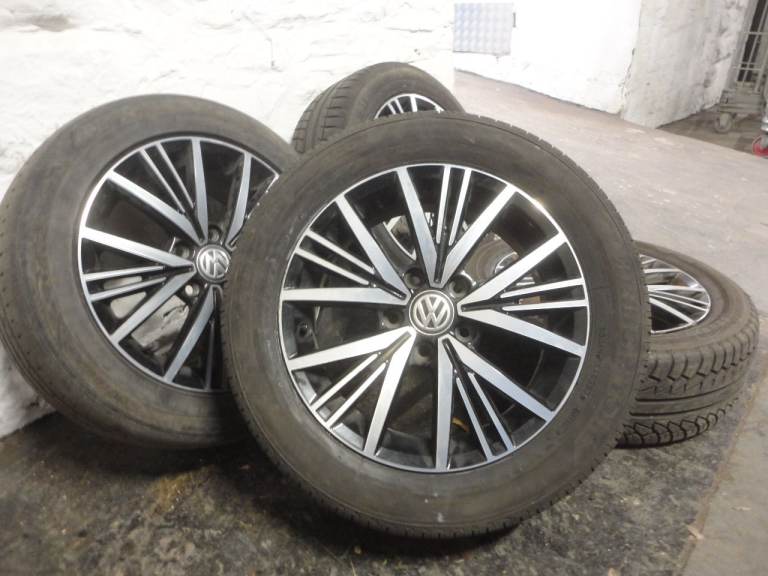 VW GOLF ALLOY WHEELS VW 5x112 CADDY ALLOY WHEELS