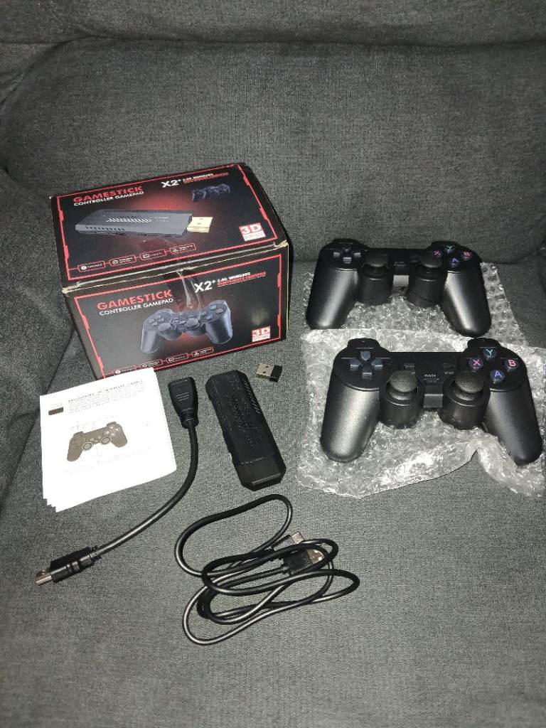 X2 Game Stick, a retro video gaming console 6500 games built in 