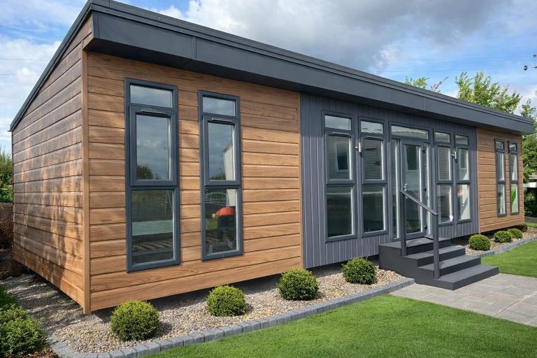 STATIC CARAVAN OFF SITE SALE HOUSE BUILD LODGE MOBILE HOME 40x14ft