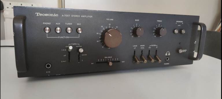 Tecsonic A-7007 stereo amplifier 