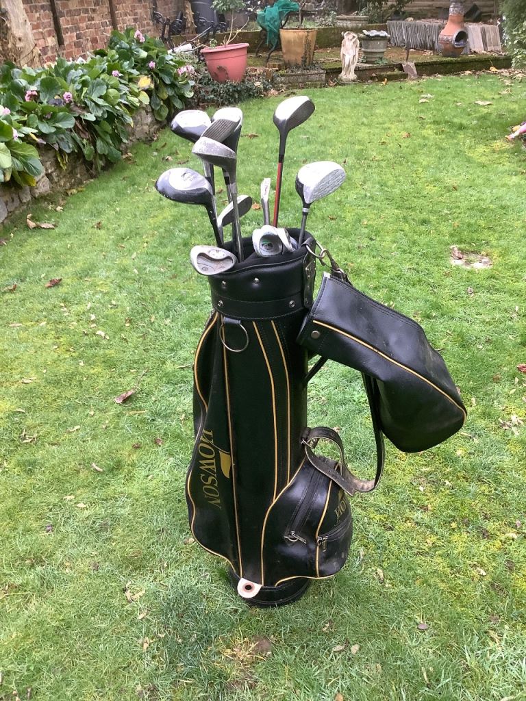 ⛳️ BAG OF MISCELLANEOUS GOLF ⛳️ CLUBS