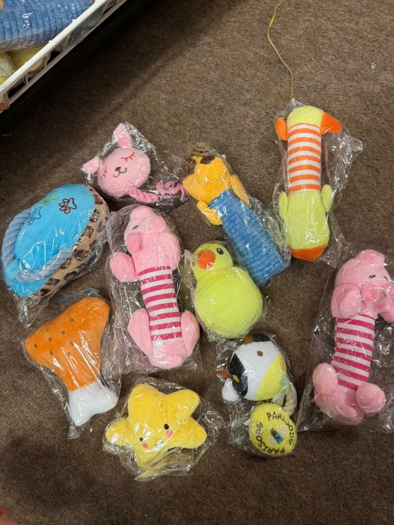 Dog toys (open to offers)