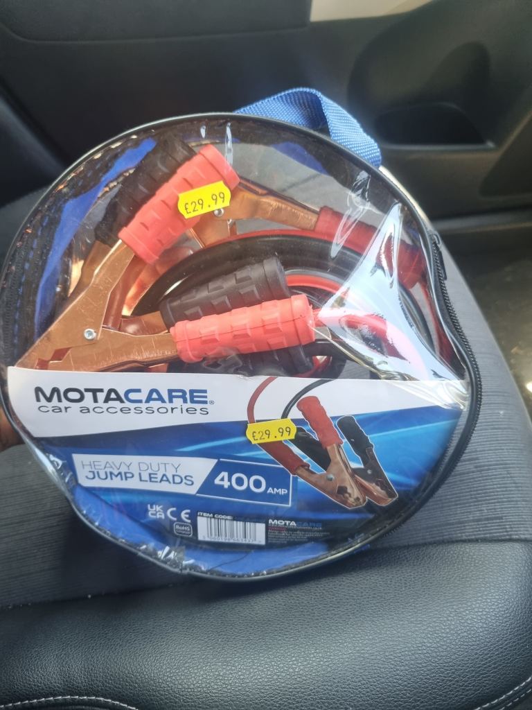 Jump leads heavy duty