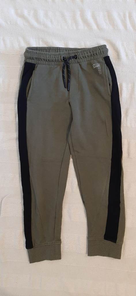 Khaki jogging bottoms Age 11