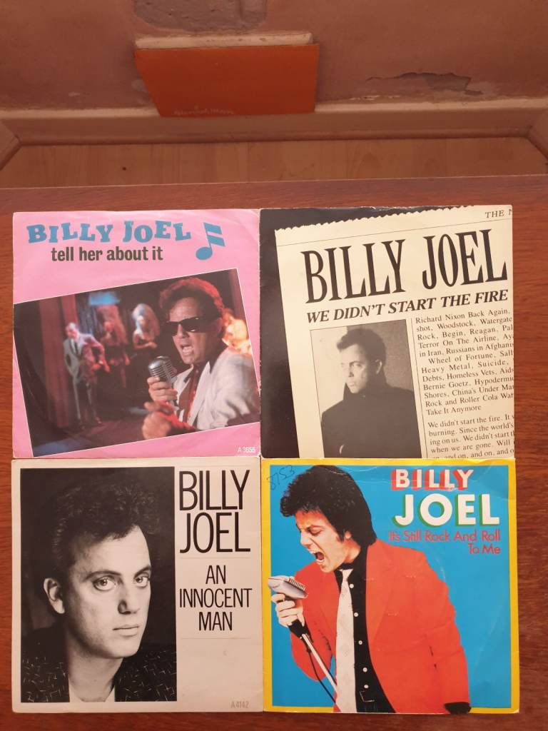 BILLY JOEL 7 INCH SINGLES 