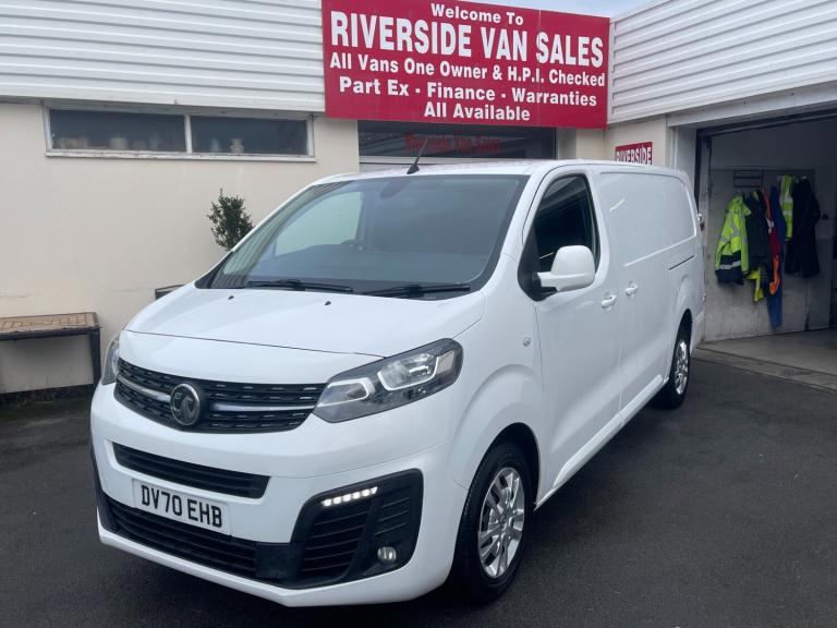 2020 Vauxhall Vivaro 2900 1.5d 100PS Sportive H1 Van PANEL VAN Diesel Manual