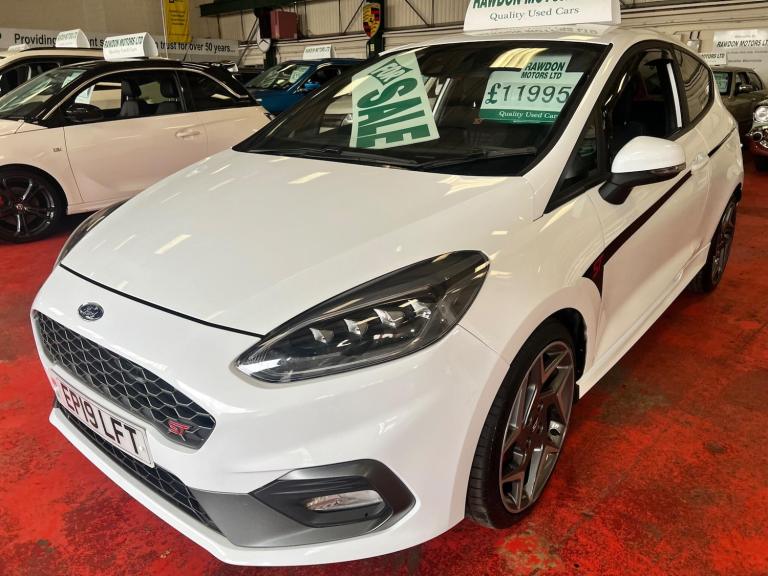 2019 Ford Fiesta 1.5T EcoBoost ST-2 Euro 6 (s/s) 3dr HATCHBACK Petrol Manual