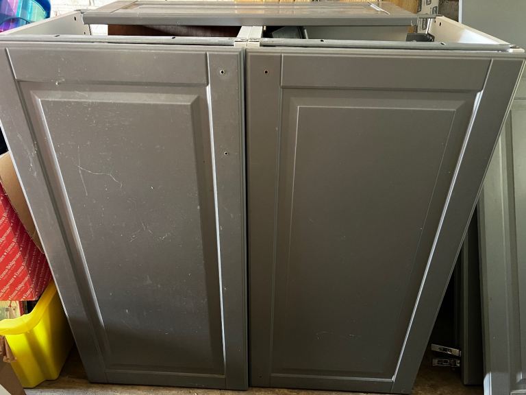 IKEA BODBYN Grey Kitchen pieces  - METOD Units & Doors Job Lot