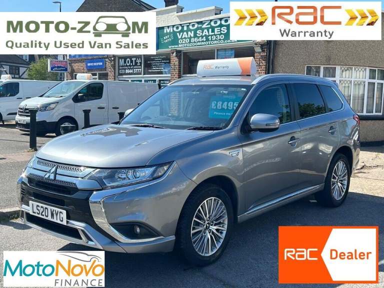 2020 Mitsubishi Outlander 2.4 PHEV Reflex Plus Commercial Auto PANEL VAN PETROL/ELECTRIC Automatic