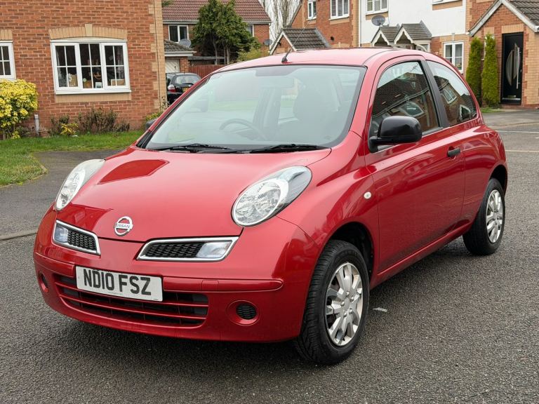 2010 Nissan Micra 1.2 16v Visia Hatchback Petrol Manual 12 Months Mot Low Mileage FSH