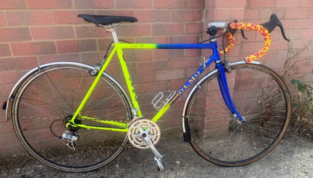 Vintage Olmo road bike racer, 52cm small size frame, 21 speed