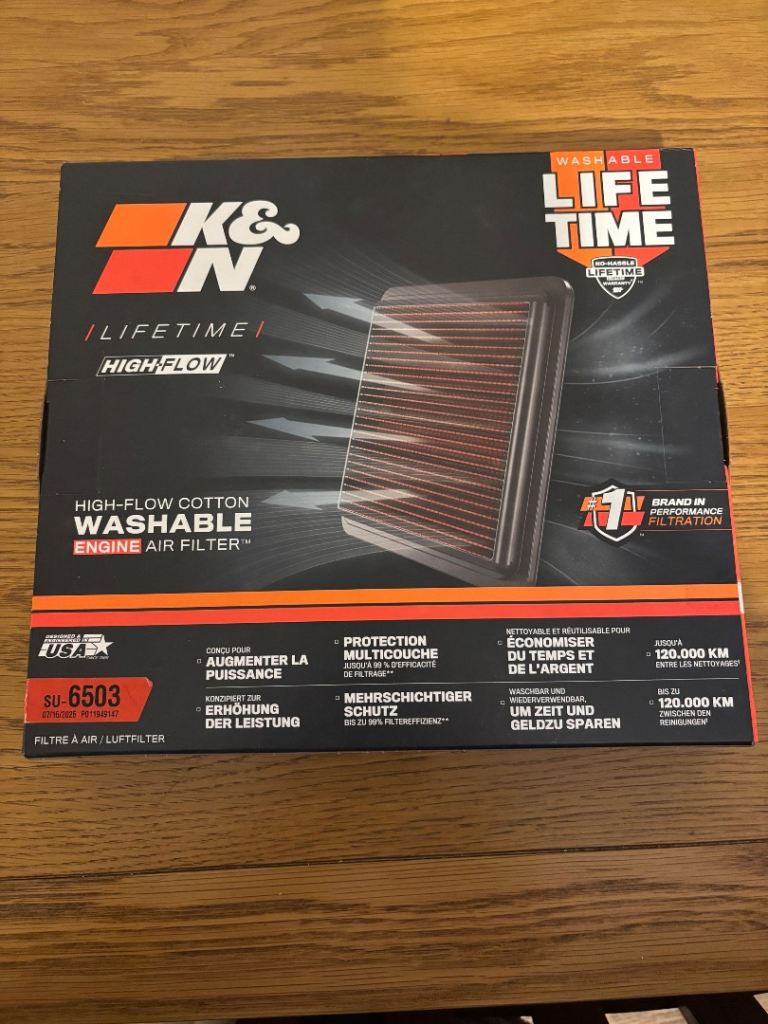 K & N filter