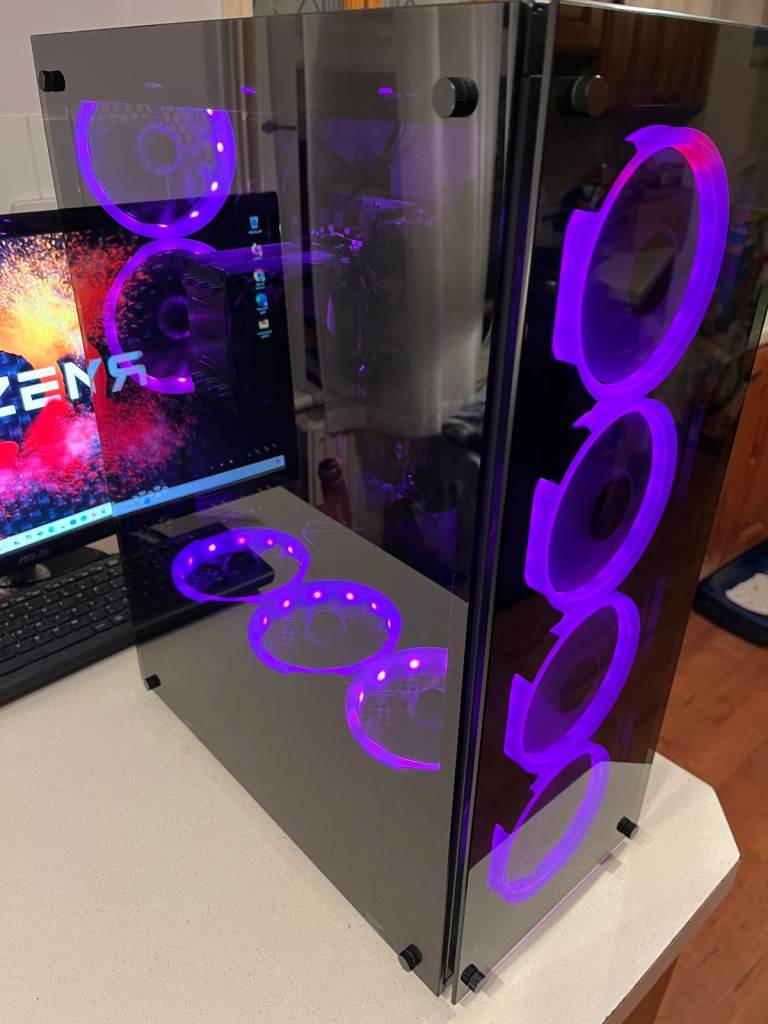 AMD Ryzen 5 5600G Gaming PC, 16GB, SSD, Wi-Fi, Win 11 Pro