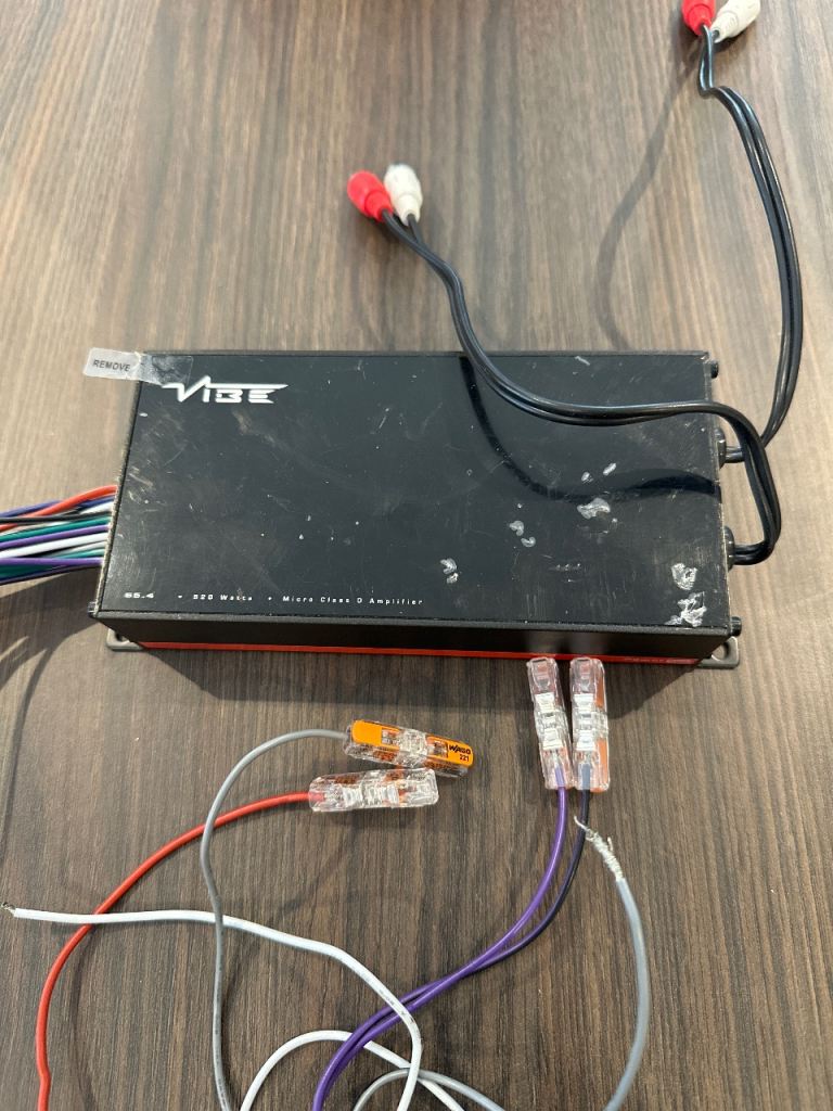 Vibe micro amplifier 520 Watts 