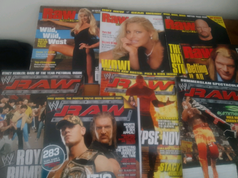 American (25) wrestling magazines mixlot good condition collector's it (offers welcomed)