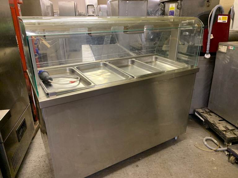 HOT FOOD DISPLAY CABINET SERVING UNIT ,CATERING COMMERCIAL KITCHEN EQUIPMENT RESTAURANT KEBAB CAFE