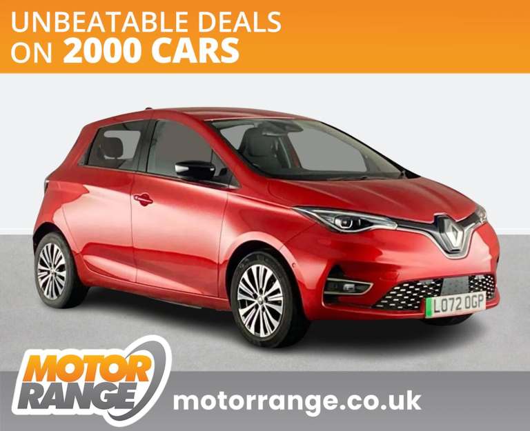 2023 Renault Zoe 100kW Techno R135 50kWh 5dr Auto HATCHBACK ELECTRIC Automatic