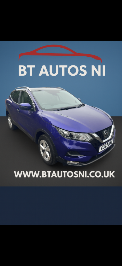 2017 Nissan Qashqai 1.5 dCi Acenta 5dr FSH Mot Aug 2026 1yrs RAC warranty only 46k