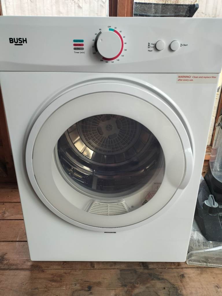 Bush Tumble Dryer – spares or repair, White